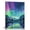 pattern2, variant on Acheng Northern Lights Canvas Wall Art Forest Aurora Painting Borealis Snowy Mountains Picture Print for Home Decor Frame pattern1