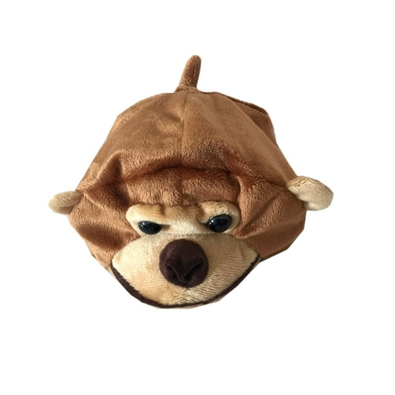 Nicehomfit Monkey Style Hat Plush Costume for Pets Party M 1Set