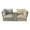 Gray 11, variant on Living Source International 3-Piece Wicker Seating Group with Cushion in Gray