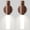 Walnut Wood, variant on 2 Pack Motion Sensor Night Lights, Magnetic Rechargeable LED Wall Lamp, Wooden Texture Sensor Light for Cabinet, Stairway, Hallway