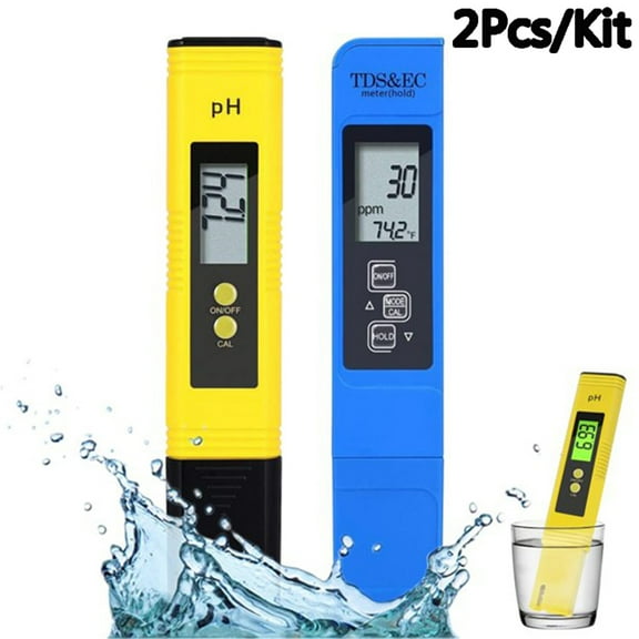 ZOUYUE TDS Meter (Digital Water Tester)   PH Meter Tester for Hydroponics, Household Drinking, and Aquarium