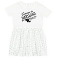 thumbnail image 3 of Inktastic Someone in Maryland Loves Me Girls Toddler Dress, 3 of 5