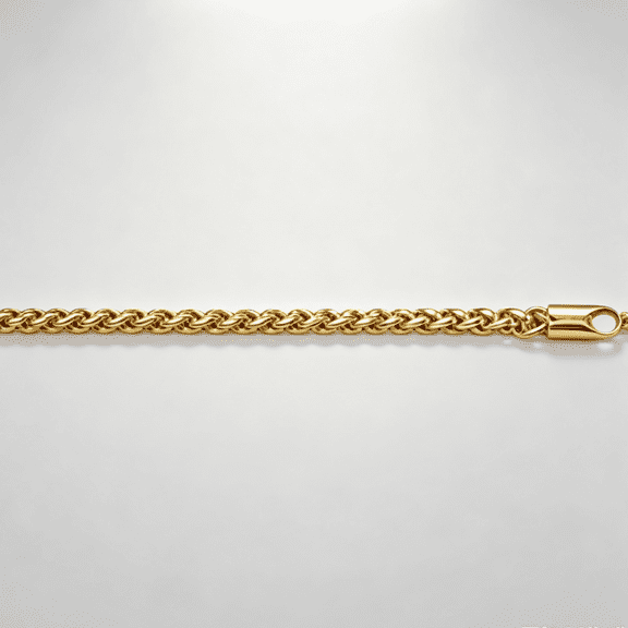 14K Yellow Gold Filled Chopin Chain (2mm 18in)