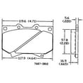 thumbnail image 2 of COMP Cams Valve Lifter 812-16 Haute Énergie; pour Utilisation avec Chevy 4.3L-7.4L/265-454 Pouces Cubes; Robinet Plat Hydraulique; Diamètre 0.842 Pouces; Hauteur de Siège 1.99 Pouces; avec Barre de Liaison; Ensemble de 16, 2 of 2