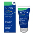 Differin Maximum Strength Acne Face Wash with 10 Benzoyl Peroxide