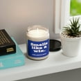 thumbnail image 3 of Smells Like an SMU Win Scented Candle, Mustangs Candle, 3 of 5