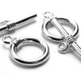 thumbnail image 3 of Silver Large Round Toggle, 4 Piece, 3 of 10
