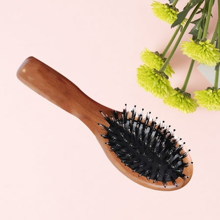 KONTONTY Vented Hair Brush 1Pack Mini Brush for Travel Use