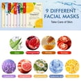 thumbnail image 3 of Mascarillas faciales KONEUK Collagen, paquete de 9 productos para el cuidado de la piel para mujer c, 3 of 7
