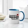 thumbnail image 6 of CafePress - Somebody In Oregon Loves Me Mug - 11 oz Ceramic Mug - Novelty Coffee Tea Cup, 6 of 6