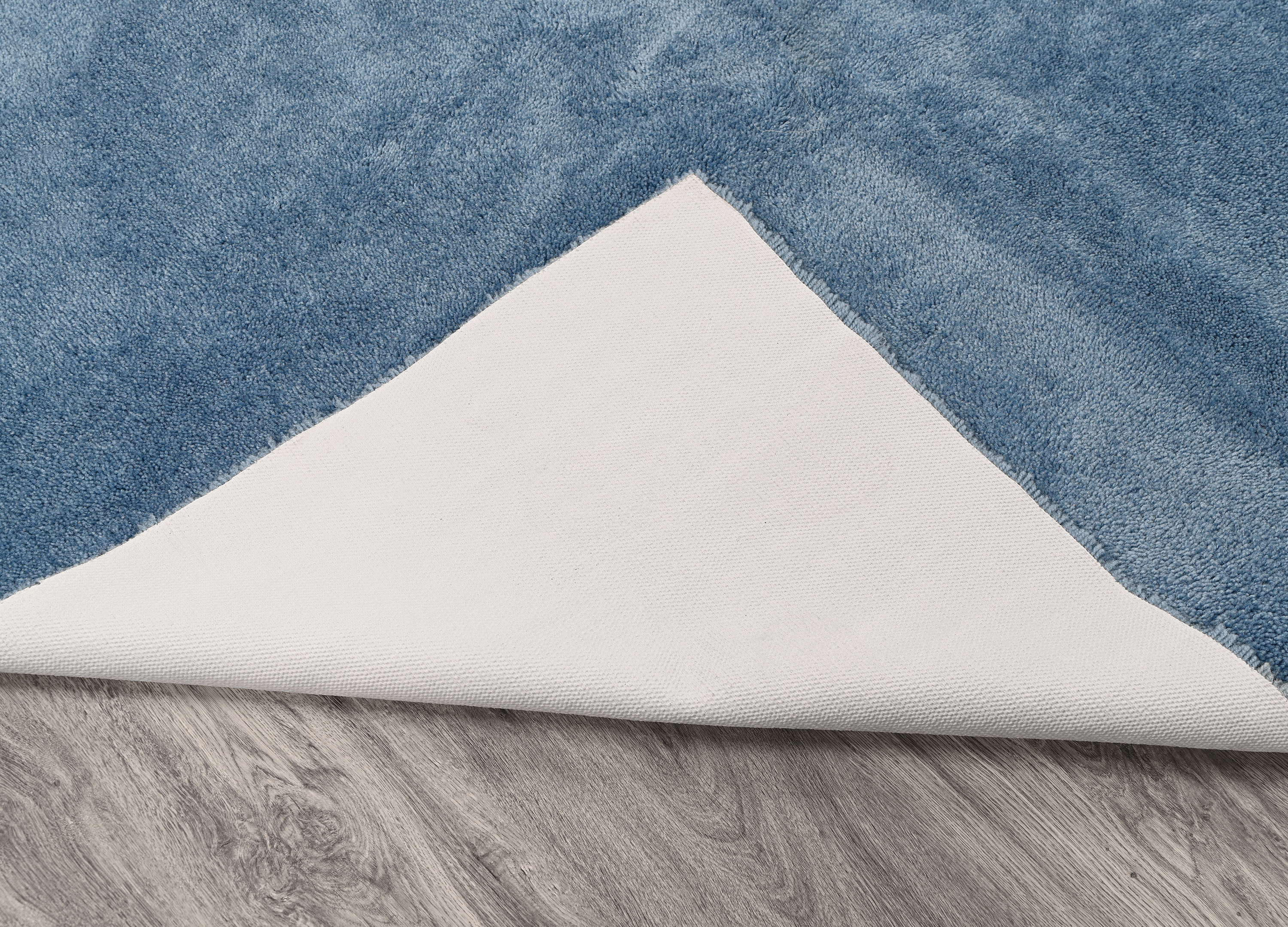 Garland Rug Room Size Washable Nylon Basin Blue Bathroom Carpet, 6' x 9'