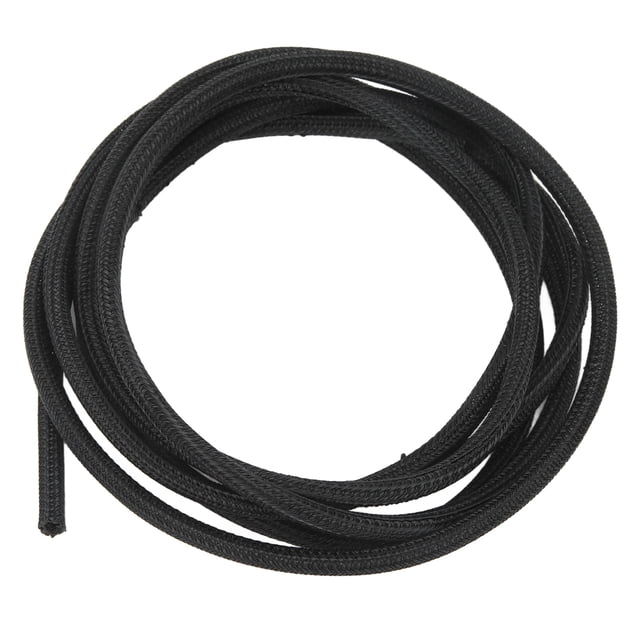 Self Wrapping Wire Loom Wire Protector 5mm/0.2in Black Cord Protector Self Wrapping Wire Loom High Temperature Cable Sleeve For RV Boat
