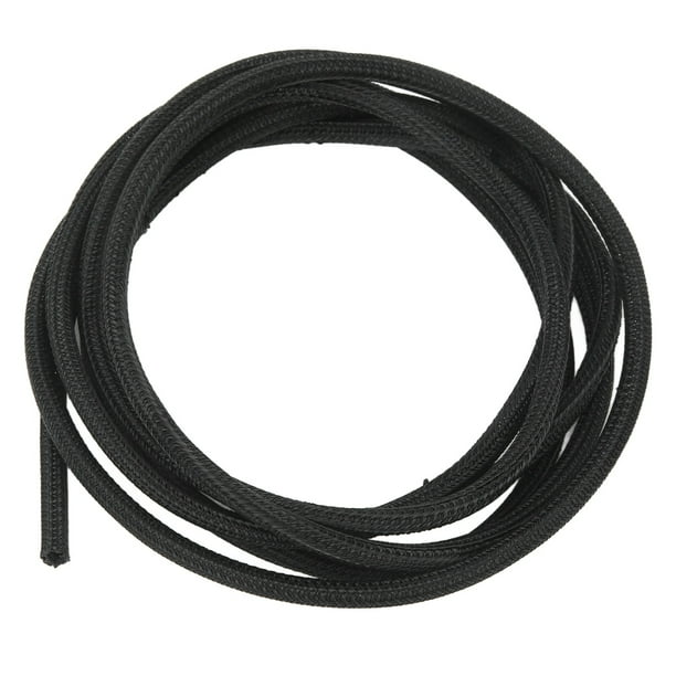 Telar de alambre, protector de cable negro de 5 mm/0,2 pulgadas, telar de alambre autoenvolvente, muy recomendado