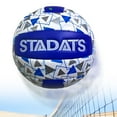 thumbnail image 1 of Justharion Ballon de Volleyball Taille Réglementaire pour Adultes Finition Lustrée Taille Standard Sans Couture, 1 of 6