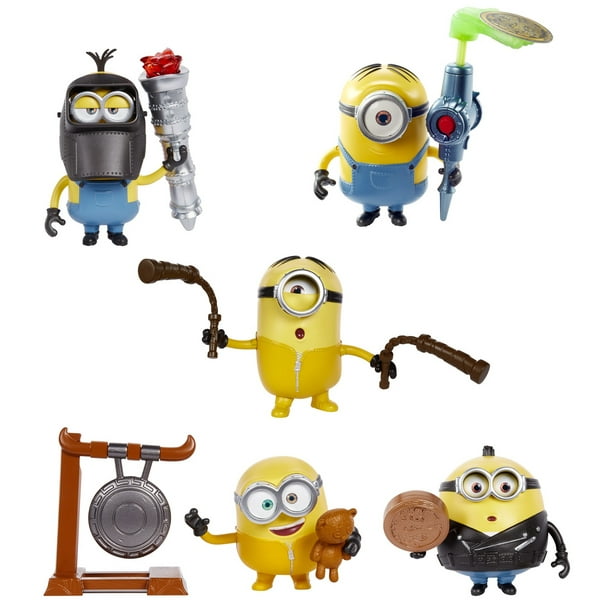 Minions The Rise Of Gru Action Figures Toy For 4 Year Olds Up Character May Vary Walmart Com Walmart Com