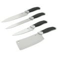 thumbnail image 3 of Oster Lindbergh 22 Piece Stainless Steel Cutlery Set with Storage Block in Black, 3 of 8
