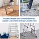 thumbnail image 4 of 4 protectores plegables para patas de escalera, versátiles y antideslizantes., 4 of 7