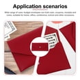 thumbnail image 4 of Shisuyan Cash Envelope Wallet PU Leather Cash Envelope Cash Wallet Business Card Holder, 4 of 8
