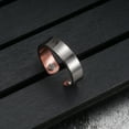 thumbnail image 3 of AYYUFE Men Ring Opening Magnetic Jewelry Electroplating Geometric Finger Ring Birthday Gifts, 3 of 8