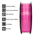 thumbnail image 5 of Geeetech 1.75mm PLA pink 3D Printer Filament, 5kg Spool (11lbs), Dimensional Accuracy +/- 0.03mm（5pcs）, 5 of 7