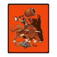 thumbnail image 1 of RYLABLUE Couverture Cowboy en Polaire pour Canapé Ou Lit 58x80 Pouces, 1 of 3