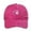 Hot Pink, variant on AJGRHE Trendy Baseball Caps For Men Women Unisex Sports Casual Adjustable Hat With Heart Print Design For Daily Wear Purple One Size