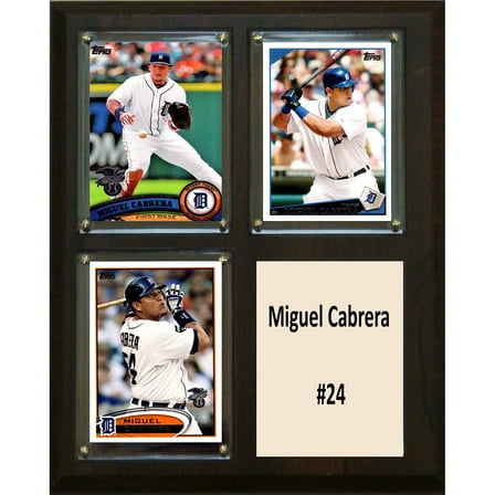 Miguel Cabrera Detroit Tigers 8'' x 10'' Plaque