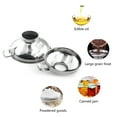 thumbnail image 5 of Canning Funnel, Heavy Duty Mason Jar Funnel, Wide & Regular Jars, Stainless Steel, Wide Mouth, Transfer Liquid, Jam, Grains, Dry & Wet Ingredients, 1 Pcs, 6.69x2.36", 5 of 6
