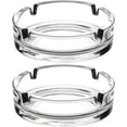 thumbnail image 1 of Glass Ashtrays for Cigarettes, Portable Decorative Modern Ashtray, 1 of 6