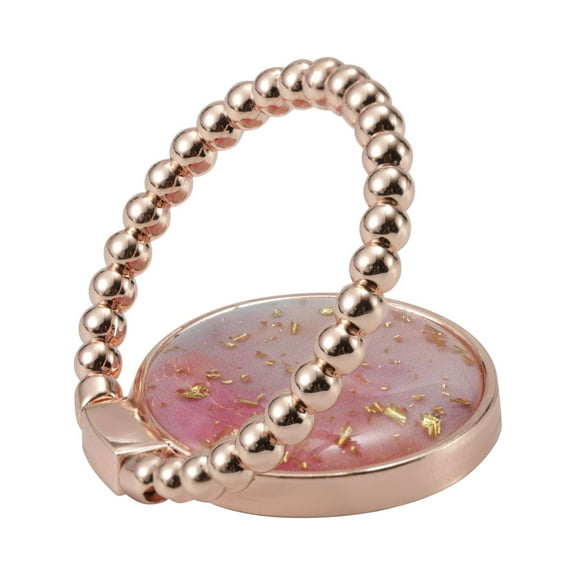 LAX Gadgets Laurel Phone Ring Holder Kick-Stand 4 inch - Rose Gold