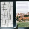 thumbnail image 5 of Window Privacy Film Static Cling Frosted Glass Stickers Self Decorative Covering for Home Bathroom Kitchen, 5 of 7