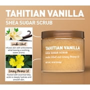 Shea Sugar Scrub, Tahitian Vanilla, 18 oz