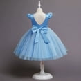 thumbnail image 5 of Wavsuf Flower Girls Dress Light blue Princess Dress Size 2-3 Years, 5 of 9