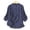 Blue, variant on Outfmvch Linen Shirts for Women Cotton Gauze Tops Summer Collared Tops Button Down Shirts for Women Boho Linen Shirts for Women Cotton Linen Blue L