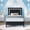 Black, variant on 4 EVER WINNER Queen Bed Frames, Queen Bed Frame with Wooden Slats Support, Queen Bed with Diamond Vertical Stripe Design, Mattress Foundation, No Box Spring Needed, Black