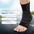 thumbnail image 4 of Protector De Tobillo Al Aire Libre Unisex Deporte Tejer Almohadilla De Protección De Tobillo Para Fútbol Baloncesto Fitness Guardurnaity OD015397-03, 4 of 6