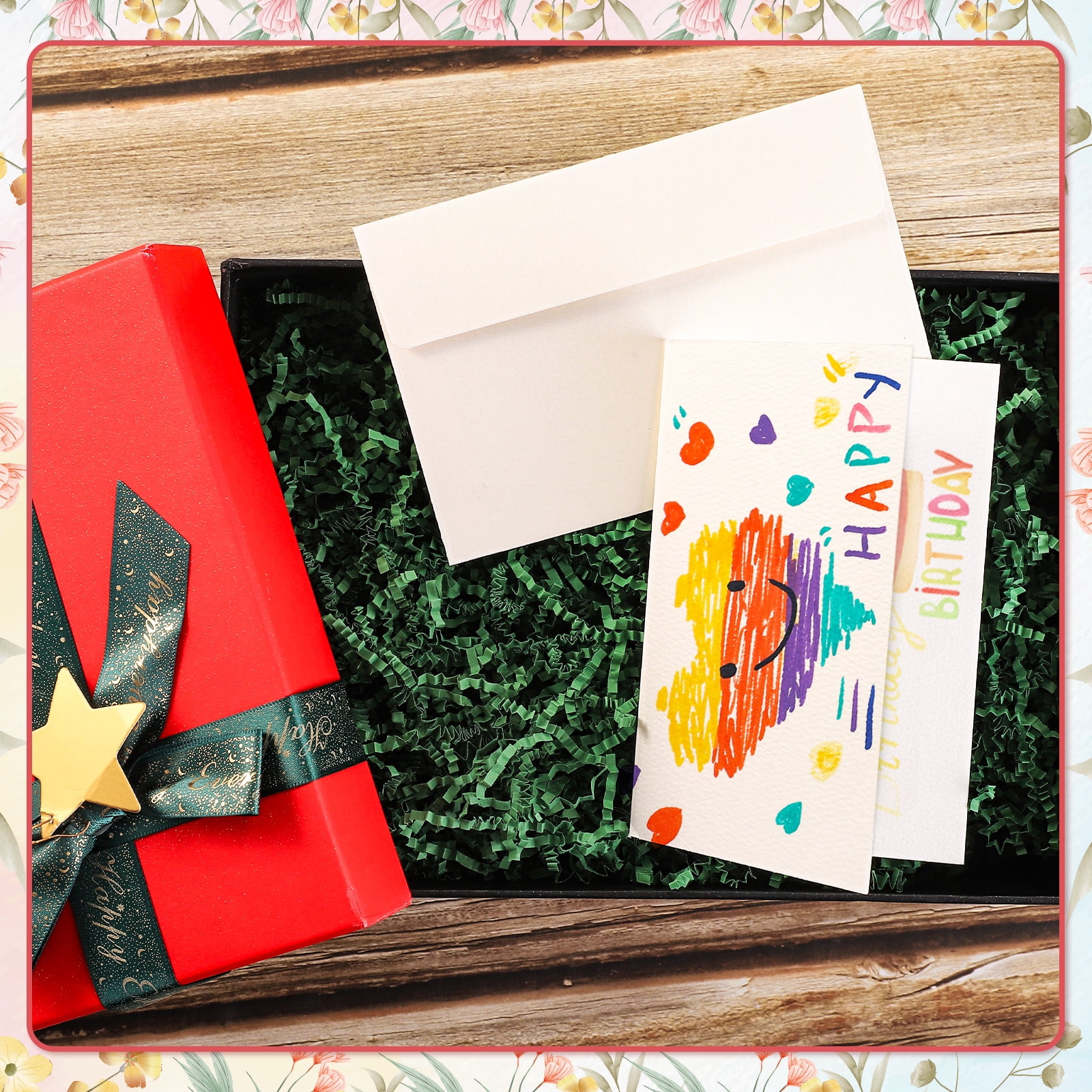 20 Sets Watercolor Cards with Envelopes, 140 lb/300 GSM Watercolor Paper, 4x6 Inch Foldable Blank Cards and Envelopes for Greeting Card, Wedding Invitations, Thank You Card