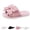 Black, variant on LNZGNM Women's Slippers Thick Sole Lightweight Warm Striped Bow Cotton Soft Cozy with Shock Absorption and All Day Comfort Shoes Daily Cozy Relax,Purple(36)
