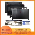 thumbnail image 2 of NEW Laptop Case For MSI GL63 MS-16P4 16P5 16P6 16P7 16P8 Laptop LCD Back Cover Front Frame Hinges Cover Palmrest Bottom Case A Hinges, 2 of 6
