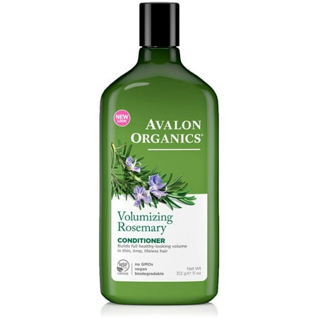 Avalon Organics Volumizing Conditioner, Rosemary 11 oz (Pack of 4)