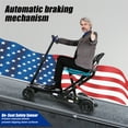 thumbnail image 6 of SOLAX 4-Wheel Remote Control Foldable Mobility Scooter for Adults Seniors - Ultra-Lightweight Compact Design With NFC Technology & Shock Absorption System, 6 of 7
