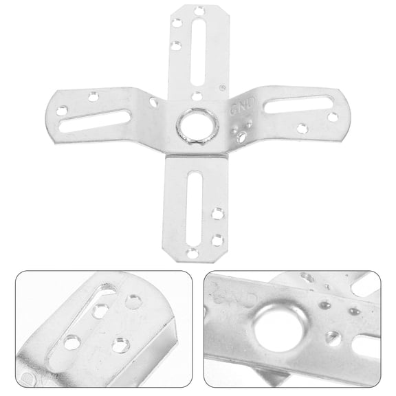 PBPBOX 2Sets Stainless Steel Light Mounting Brackets for Ceiling and Wall Lights