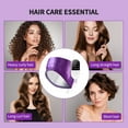thumbnail image 3 of Uarter Hair Steamer Cap Practical Deep Conditioning Women Heating Thermal Heat Cap with 3 Mode Temperature Control, Purple, 3 of 8