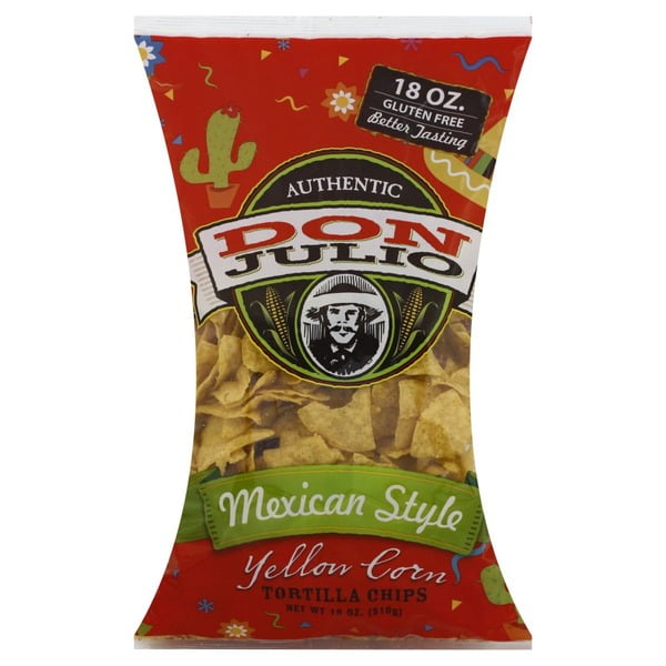 Don Julio Foods Don Julio Tortilla Chips, 18 oz Walmart
