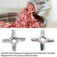 thumbnail image 3 of Meat Grinder Blade, Easy Installation Meat Grinder Knife Cutter Stainless Steel Versatile  For Kitchen, 3 of 8