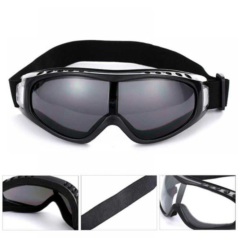 Polarized Moto Sunglasses Motorcycle Goggles Vintage Pilot Leather