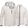 thumbnail image 1 of Men's Winter 3-in-1 Ski Jacket Waterproof Windproof Jacket Puffer Liner, 1 of 7
