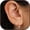 A:one ear silver diamonds earring set, variant on Gold Earring Stacks for Women Hoop Stud Dangle Set Hypoallergenic Cartilage Multiple Piercing Trendy Jewelry Gifts[j2555]