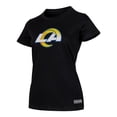 thumbnail image 2 of NFL Playera Aficionado Básica Los Angeles Rams Negro para Mujer, Talla Chica, 2 of 5