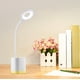 thumbnail image 4 of Xihbxyly Lámpara de Escritorio Usb, Luz Led con Protección Ocular, Brillo Ajustable, Batería Recargable, Cuello de Cisne de 360°, Clip Resistente, Ideal para Dormitorio, Estudio, Lectura y Teletrabaj, 4 of 6